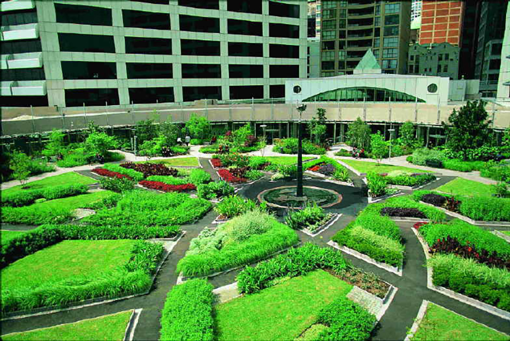 Roof gardens Terracottem