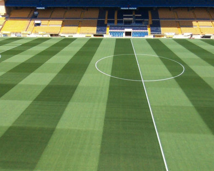 TerraCottem Turf at Estadio El Madrigal, Villareal, Spain.