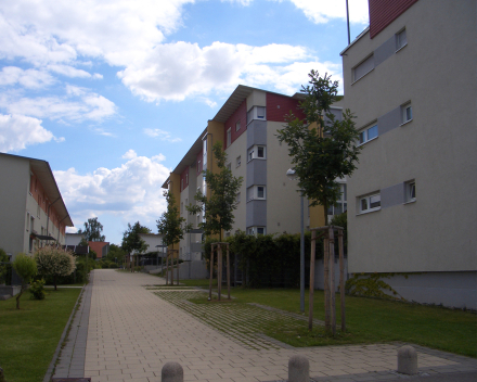 Sadnja drveća sa TerraCottem Universal-om, Ludvizburg, Nemačka.