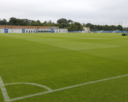 TerraCottem Turf at Paris Saint-Germain Ooredoo Training Centre, France.