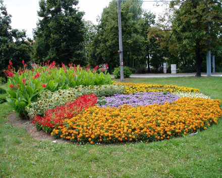 Květinové záhony Otrokovice