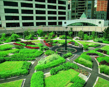 TerraCottem Universal u krovnim vrtovima, Darling Harbour Park, Sydney, Australija.