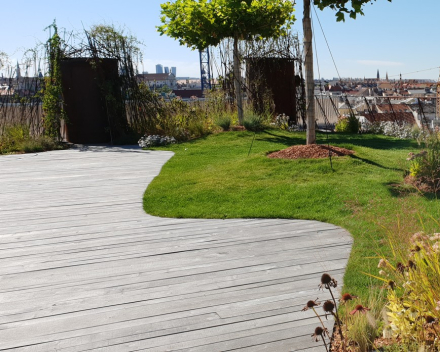 Roof gardens