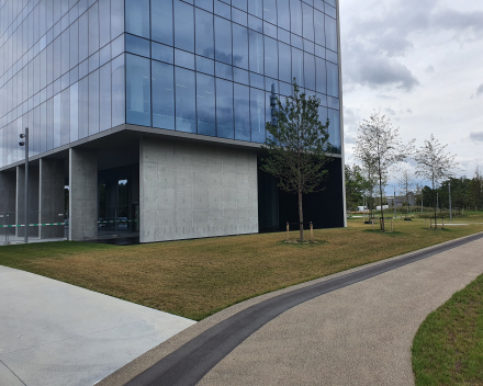 Construction of "gravel lawn" parking with TerraCottem Turf