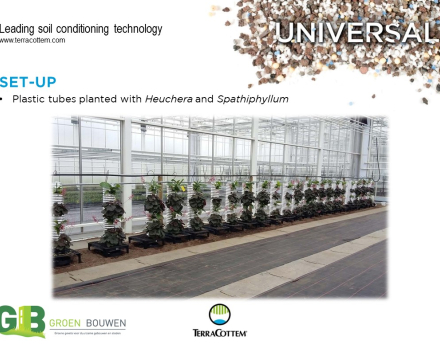 Optimización de la capacidad de retención de agua de los sustratos de cultivo usados en jardinería vertical.