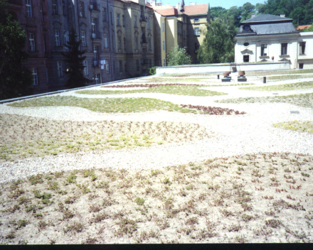 Střešní zahrada úřadu předsednictva vlády ČR