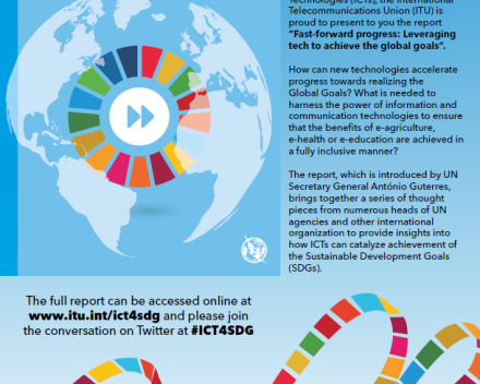 Join the conversation on Twitter at #ICT4SDG