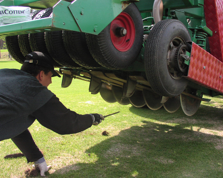 Vierumäki Golf, Finlandiya'da TerraCottem toprak iyileştirme teknolojisi.