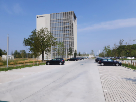 Construction of "gravel lawn" parking with TerraCottem Turf